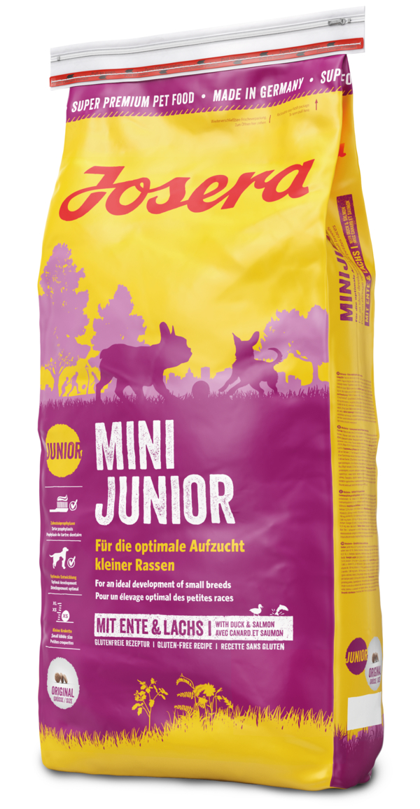 Josera MiniJunior - Für die Aufzucht kleiner Hunderassen 15kg
