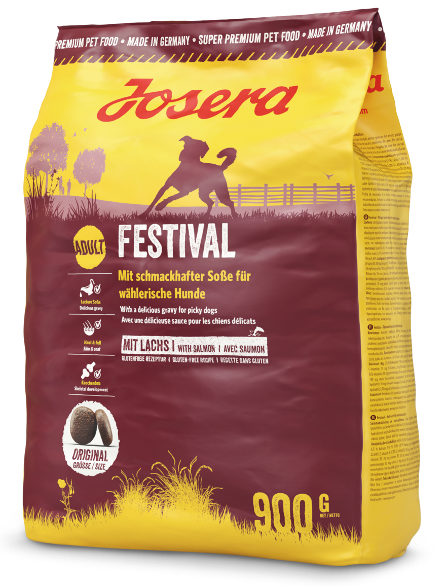 Josera Festival - Mit schmackhafter Soße für wählerische Hunde 900g