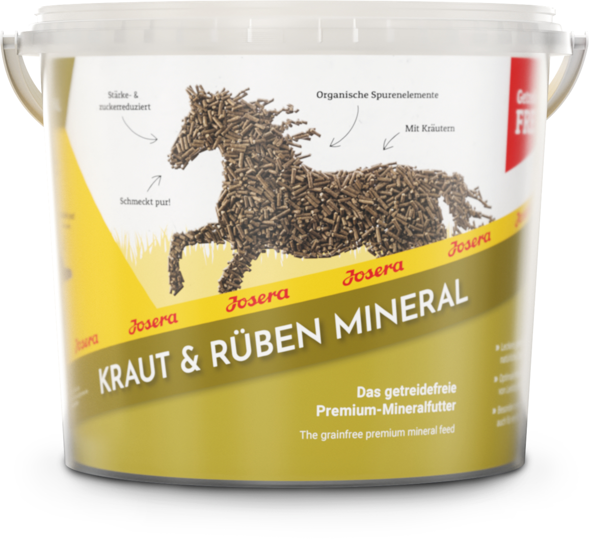 Josera Kraut & Rüben Mineral - Das getreidefreie Premium-Mineralfutter 4kg