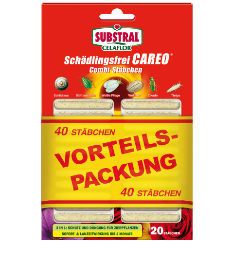 Schädlingsfrei Careo Combi-Stäbchen 40 Stäbchen