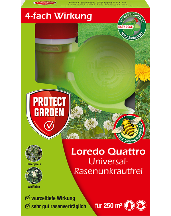 Protect Garden Loredo Quattro Universal-Rasenunkrautfrei 250ml
