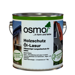 Osmo Holzschutz Öl-Lasur 905 Patina transparent 2,5l