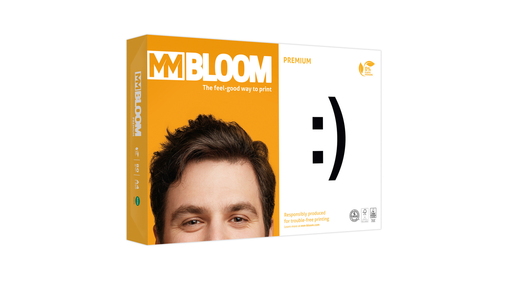 MM Bloom Premium Kopierpapier FSC 80g/qm DIN A4 500 Blatt
