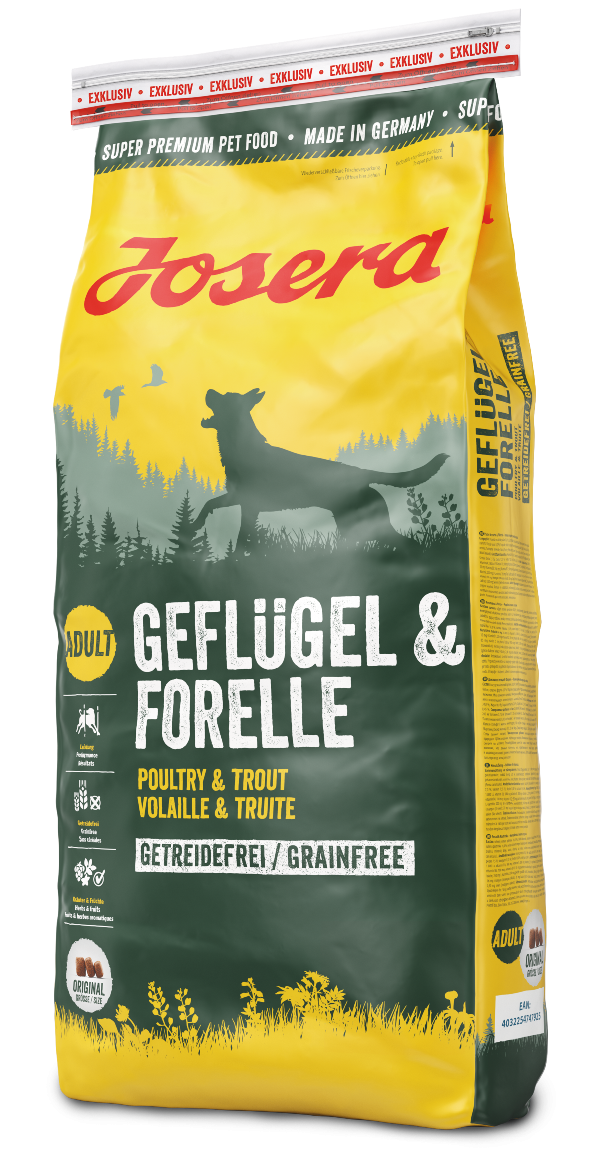 Josera Geflügel & Forelle 15kg