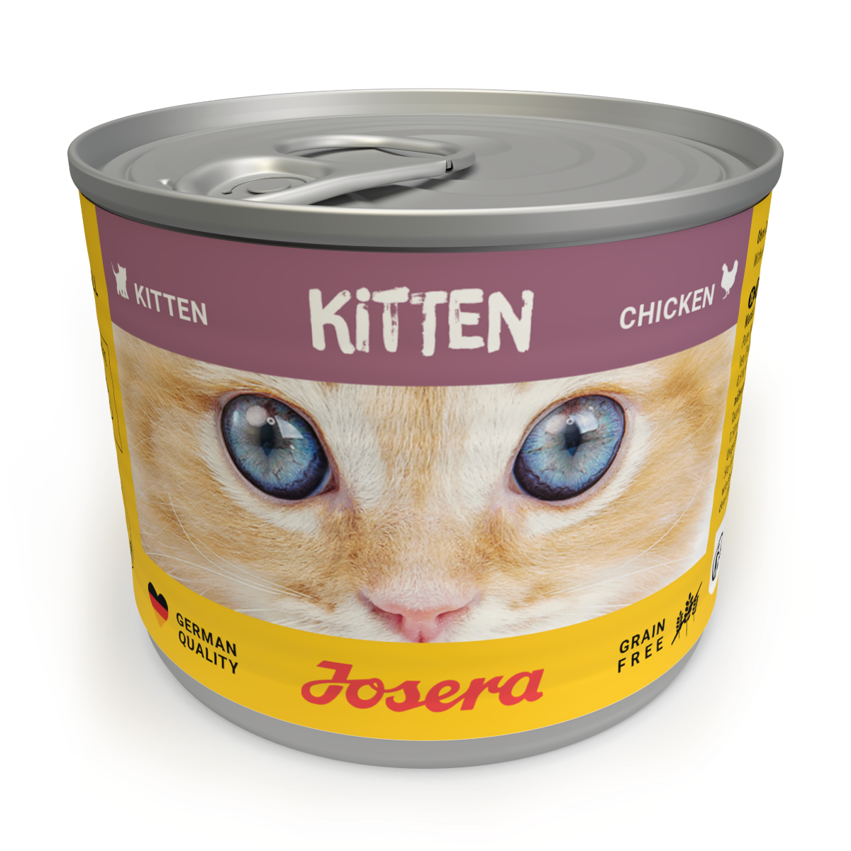 Josera Nassfutter Kitten - Die leckere Dose für Gourmets auf kleinen Tatzen 6x200g 