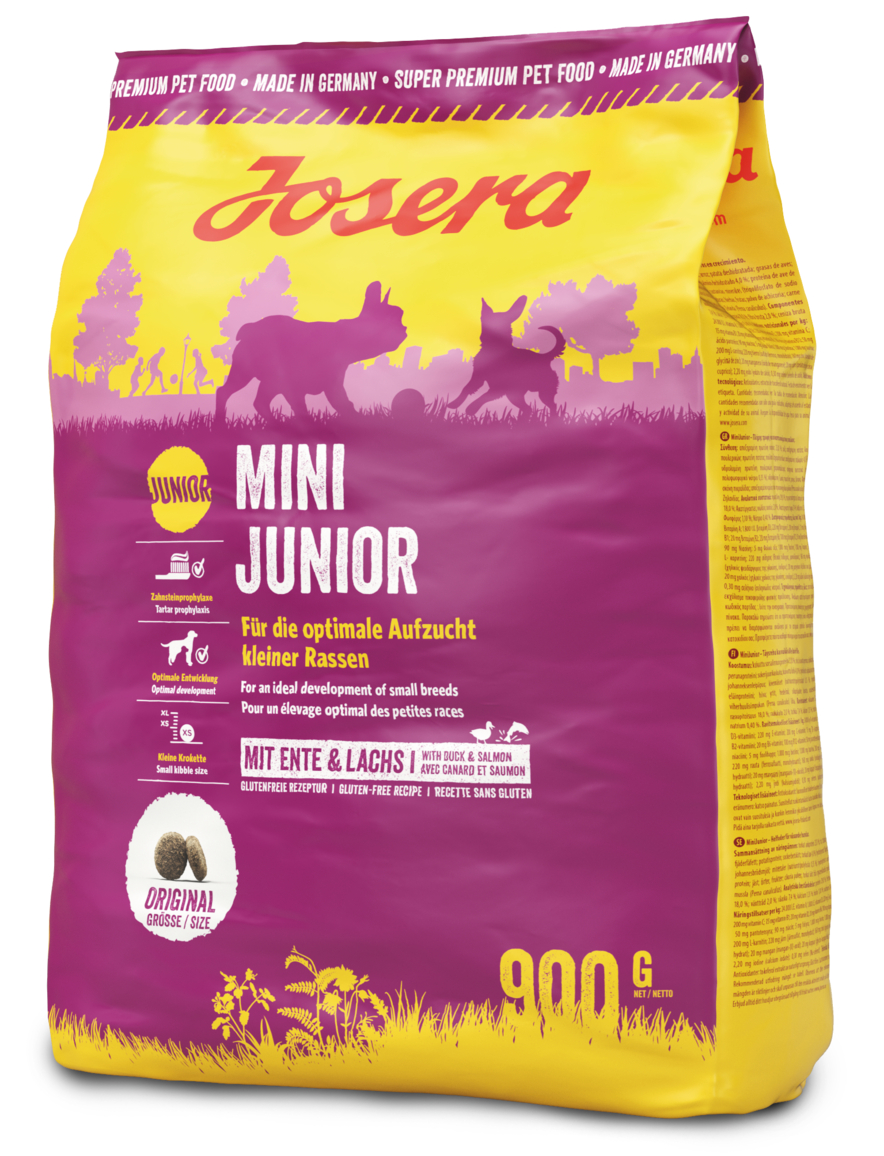 Josera MiniJunior - Für die Aufzucht kleiner Hunderassen 900g