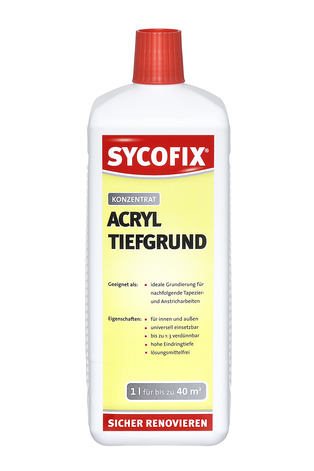 Sycofix Acryl Tiefgrund Konzentrat 1l