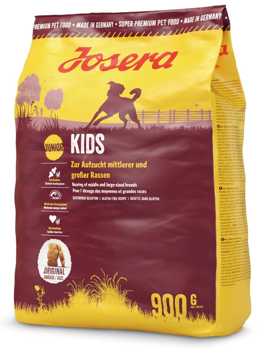 Josera Kids - Zur Aufzucht mittlerer und großer Hunde 900g