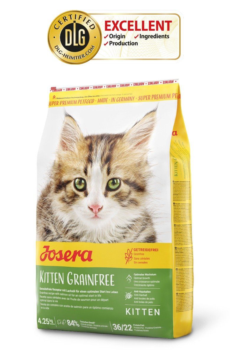 Josera Kitten grainfree - Für mutige Abenteurer auf kleinen Pfötchen – ohne Getreide 4,25kg