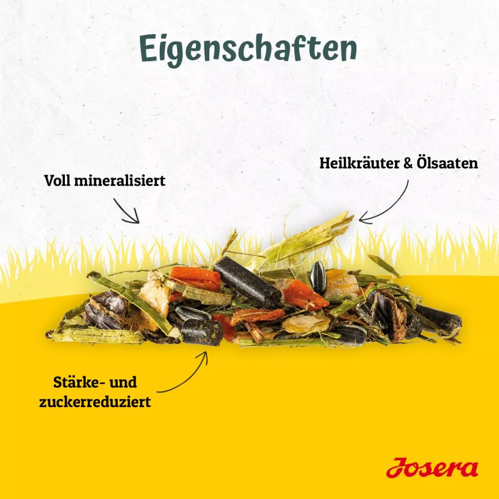 Josera Kraut & Rüben Struktur - Der getreidefreie Strukturmix, inspiriert von natürlicher Weidehaltung 15kg
