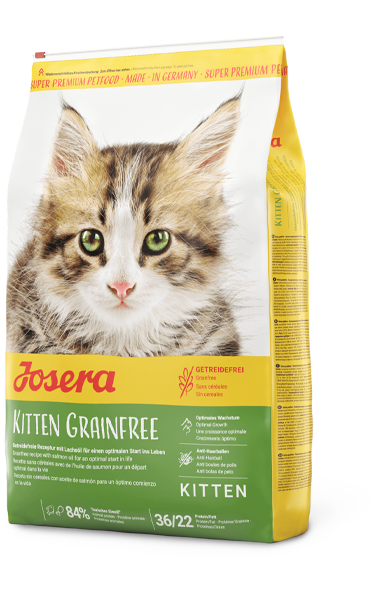 Josera Kitten grainfree - Für mutige Abenteurer auf kleinen Pfötchen – ohne Getreide 2kg