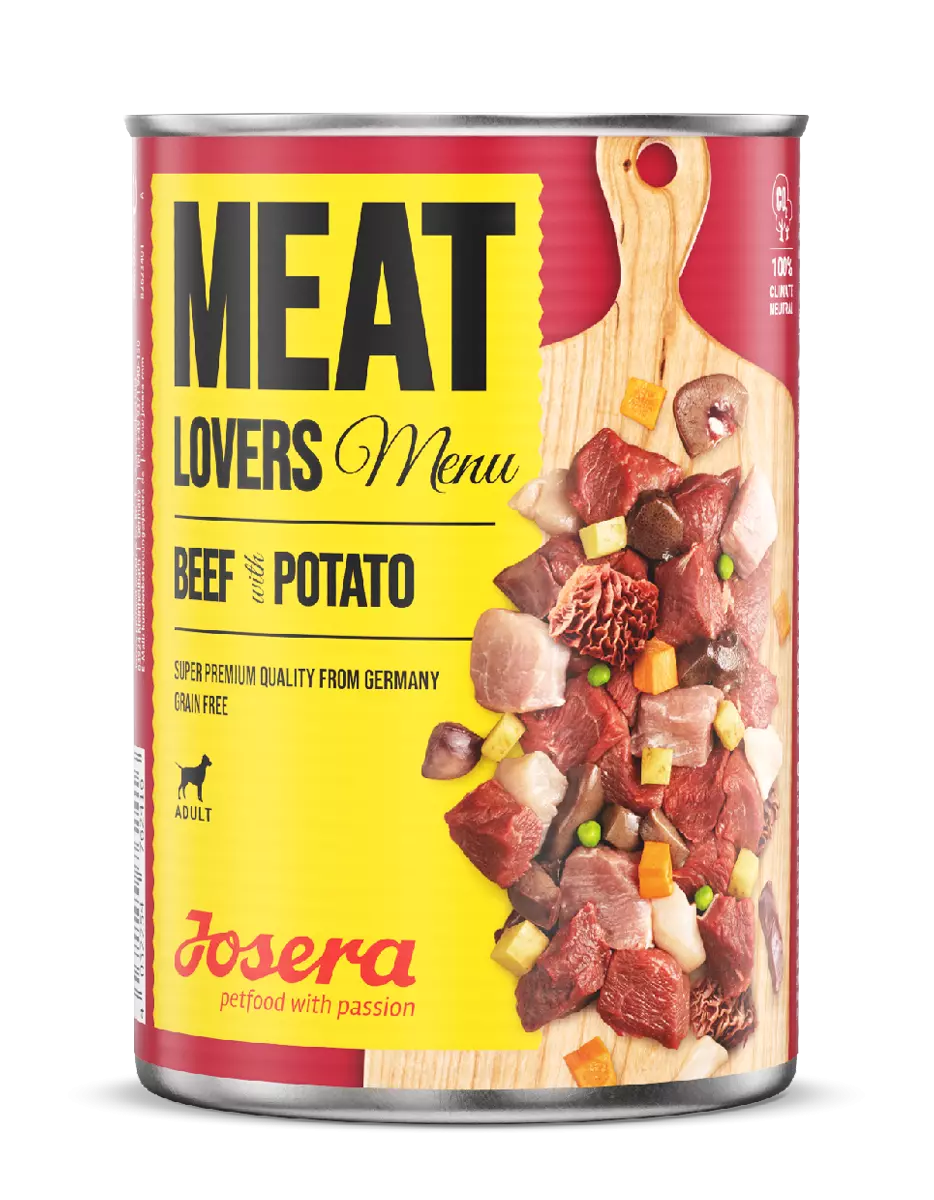 Josera Meat Lovers Menu Beef with Potato 6x800g