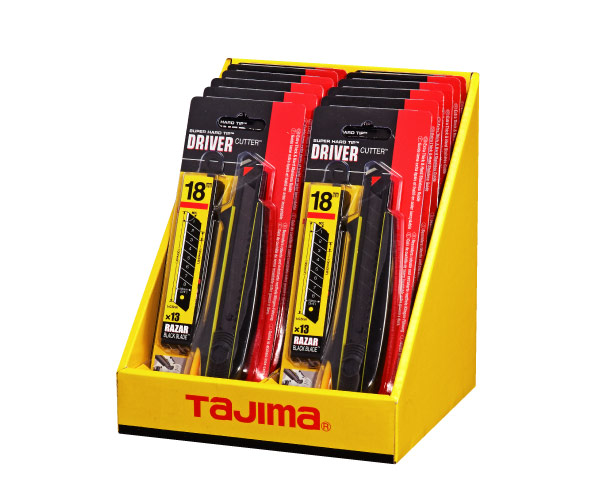 Tajima Driver Cutter 18mm + Spender mit 13 Klingen