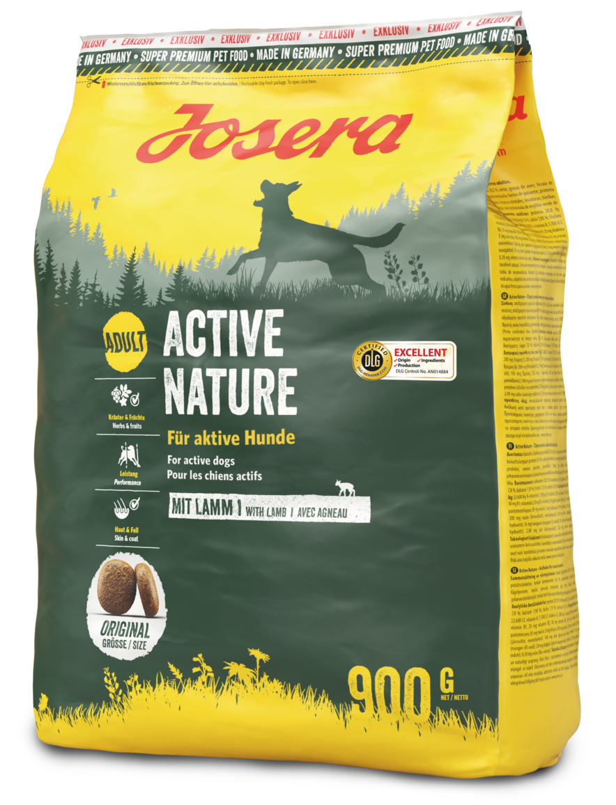 Josera Active Nature - Für aktive Hunde 900g