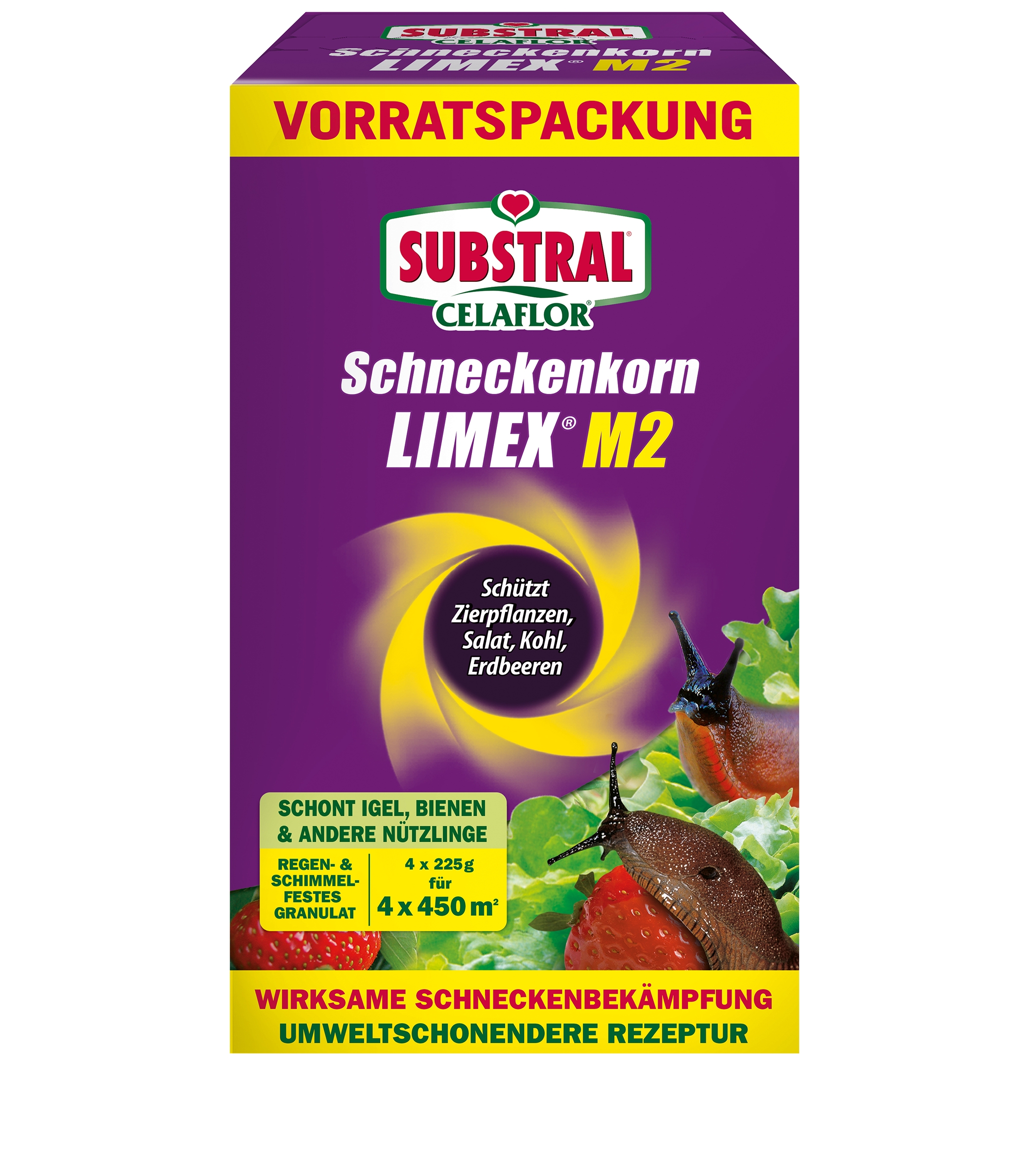 Schneckenkorn Limex 4x225g - Dreierpack Aktion