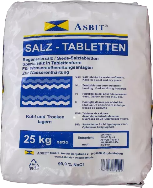 ASBIT Siede Salz-Tabletten 25kg