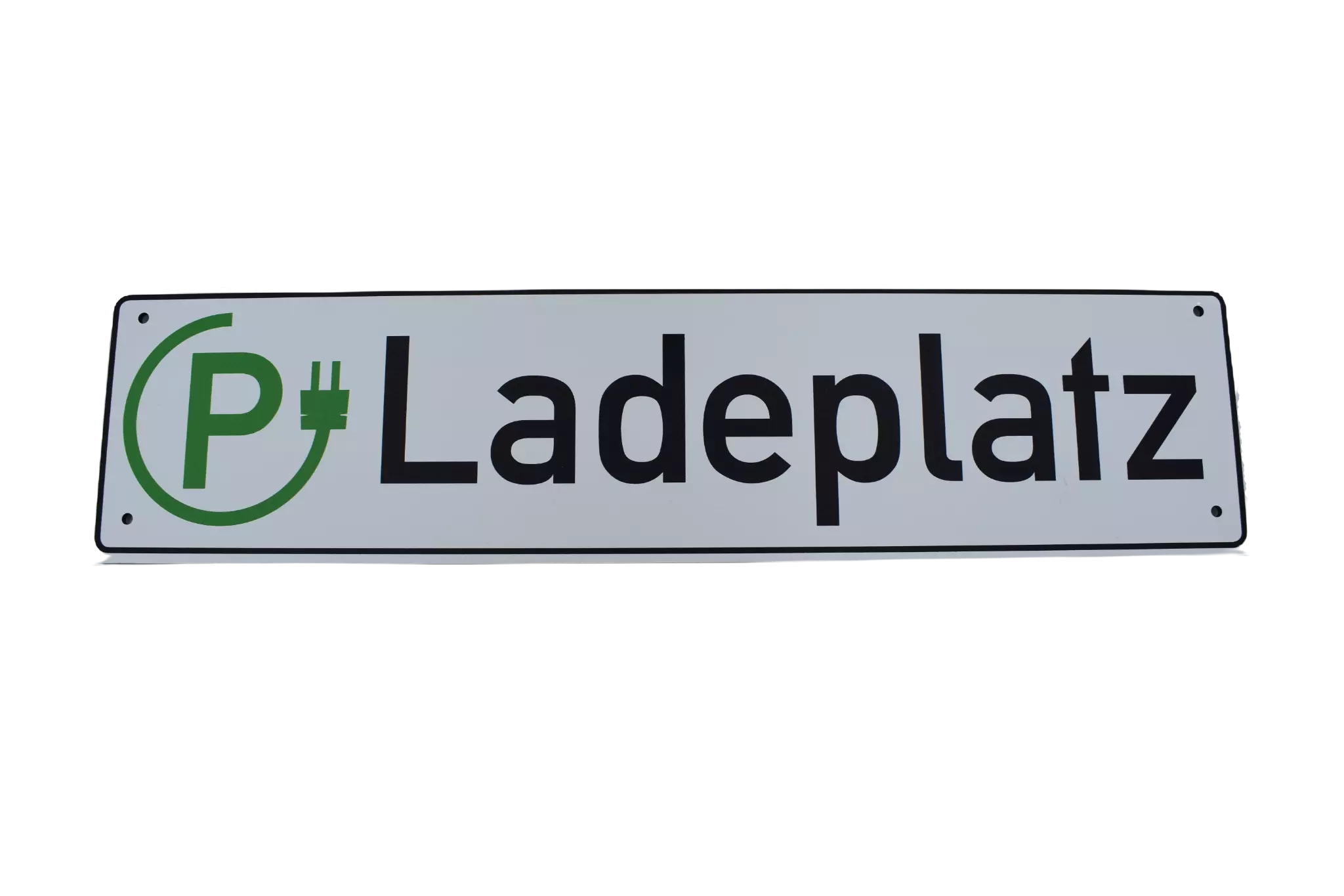 Schild Ladeplatz 400 x 100 x 3 mm