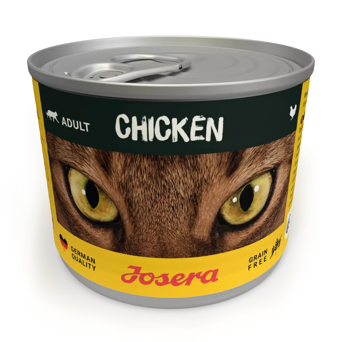 Josera Nassfutter Chicken - Die leckere Dose mit Huhn für ausgewachsene Katzen mit Geschmack 6x200g