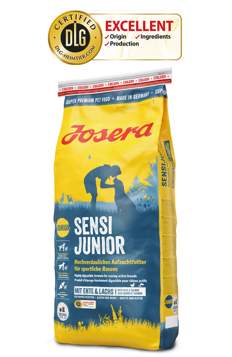 Josera SensiJunior - Hochverdauliches Aufzuchtfutter 15kg