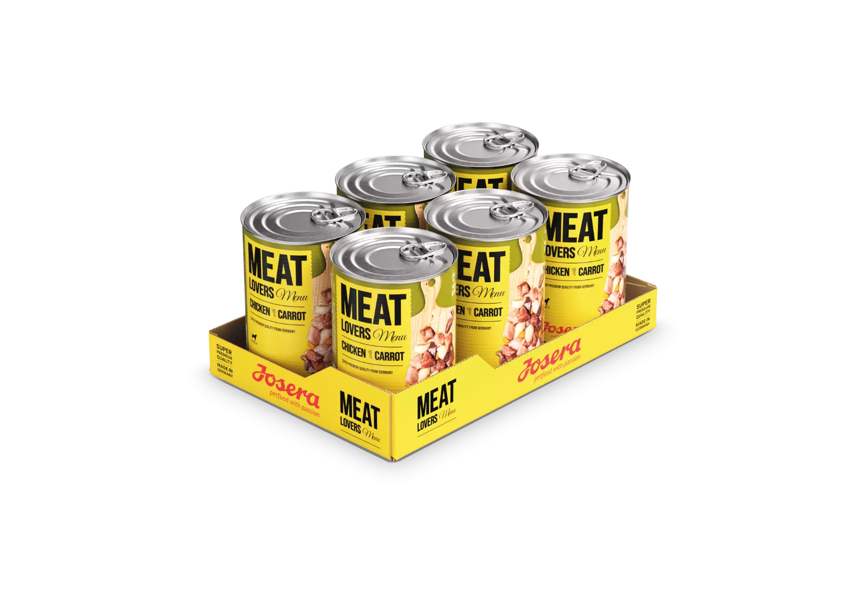 Josera Meat Lovers Menu Chicken with Carrot 6x800g